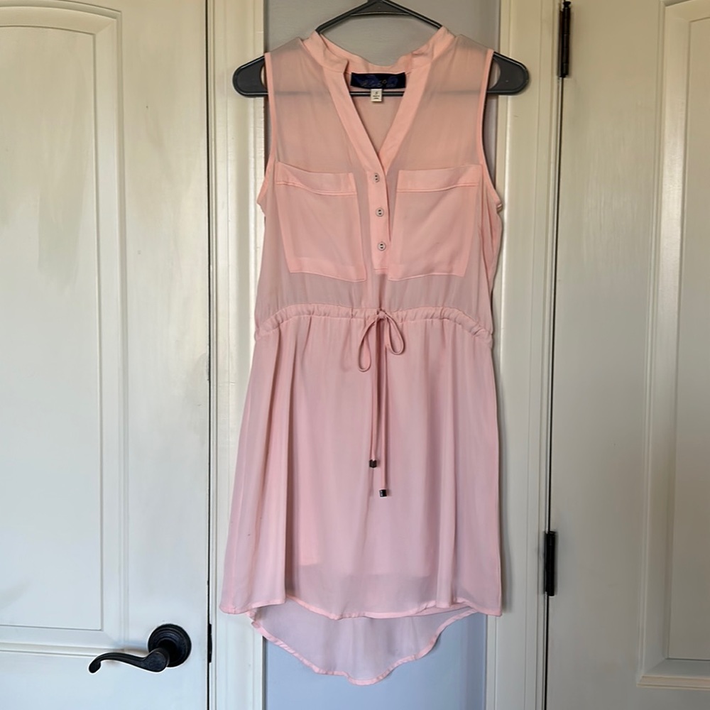 Blue Rain Pink Dress